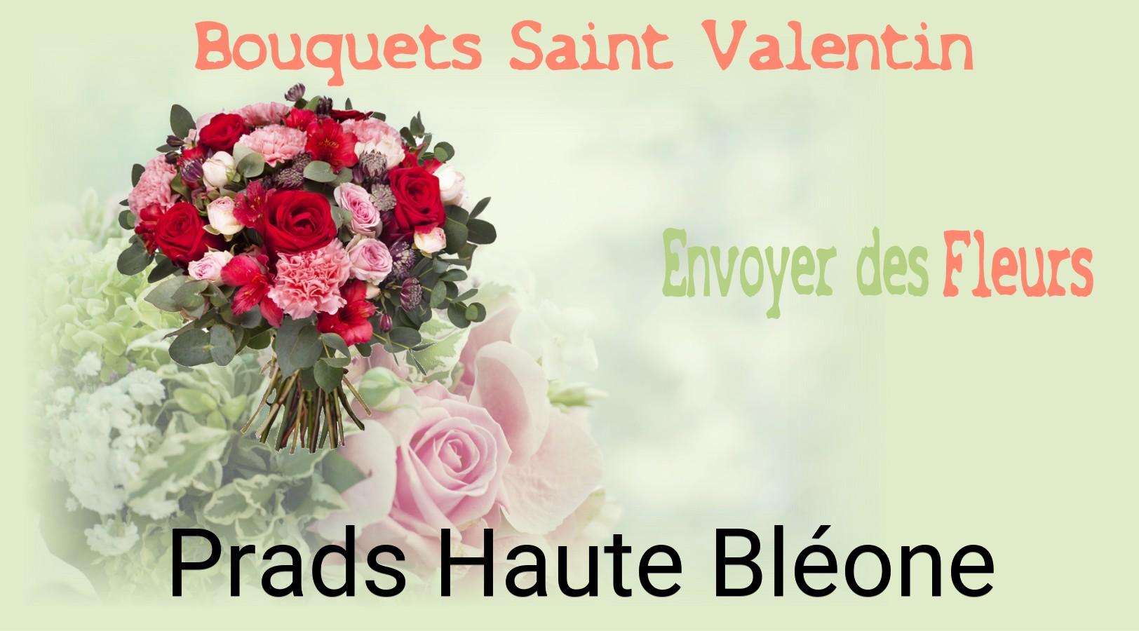 Roses de Saint-Valentin livrées à Prads-Haute-Bléone